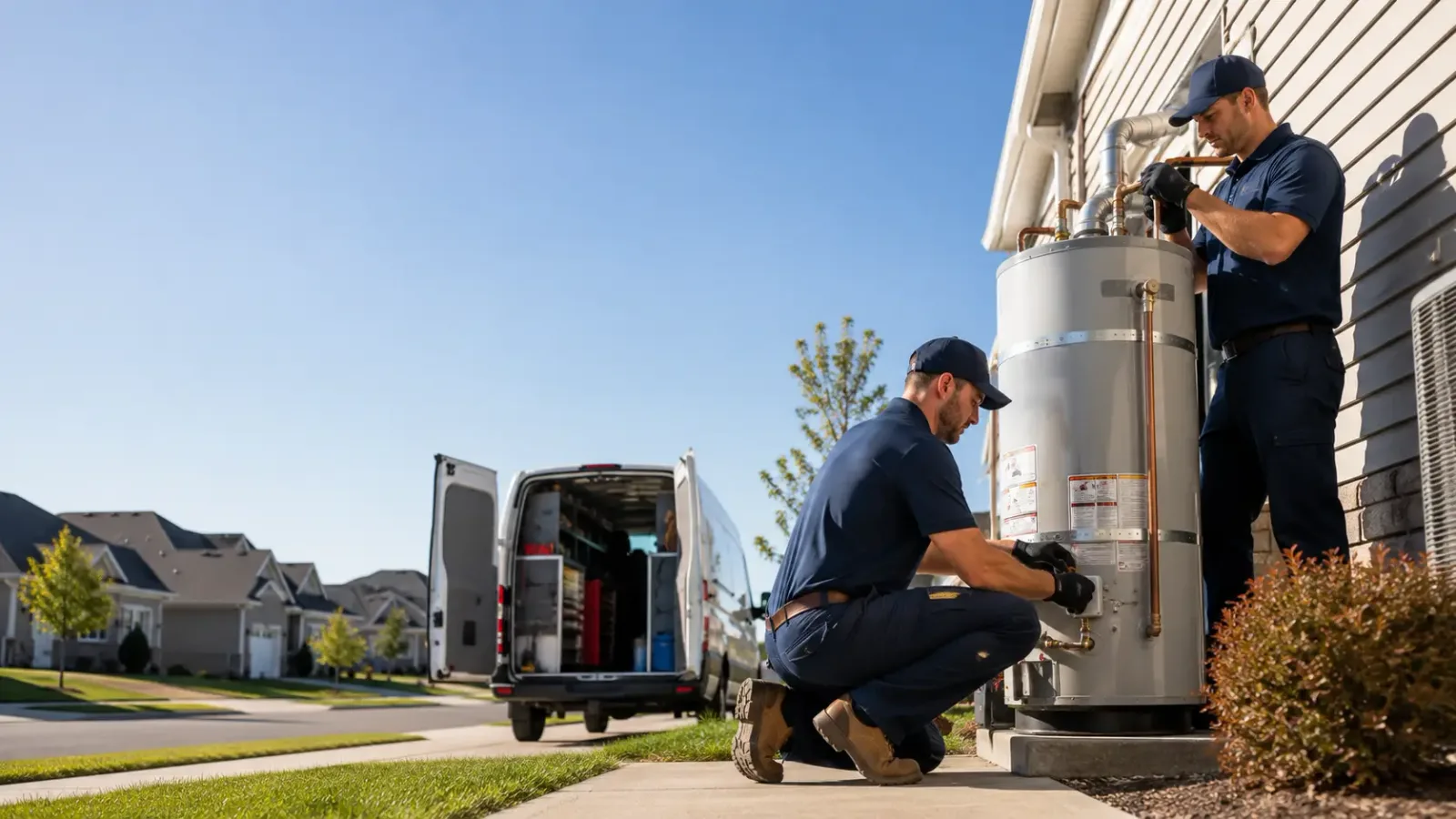 Water Heater Installation in Francis Creek, WI